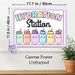 Hydration Station Painting Poster, Pastel-colored Cartoon Cute Water Bottles Poster, Gentle Reminder To Stay Hydrated, Suitable For Office, Home Or_maomaolike.com
