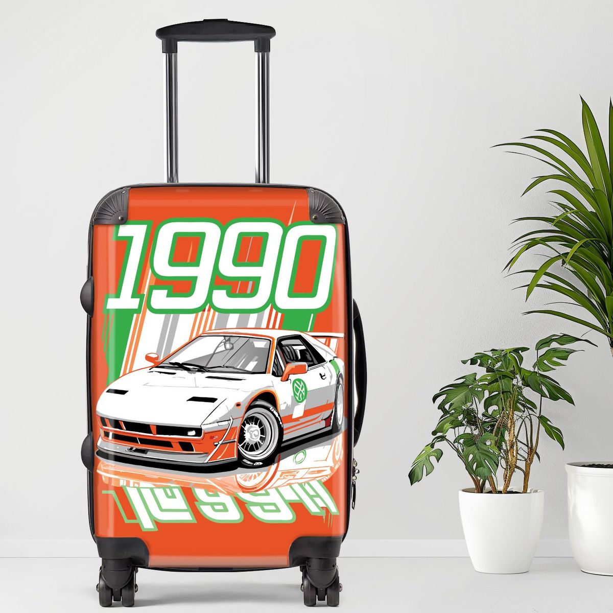 1990 Luggage20/24/28 Inch Luggage, Carry-On, Custom Luggage, Luggage Set, Suitcase, Travel, Vacation, Cabin Suitcase, Custom Suitcase, Personalized Luggage_maomaolike.com