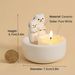 Ceramic New Cat Aromatherapy Candlestick Valentine's Day Kitten Ornaments_maomaolike.com