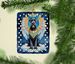 Giant Schnauzer My Angel Porcelain Ornament Christmas Tree Hanging Decorations For Home Christmas Holiday, Rectangle, Gift, Multicolor_maomaolike.com