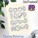 Good Food Good Mood Themed Painting Poster, Minimalist Hand-drawn Breakfast Foods Poster, Warm Food-themed Decor Ideal For Kitchen And Dining Area_maomaolike.com