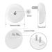 LED Light Plug In Dusk To Dawn Smart Sensor Auto Dim Into Wall Night Lamp For Bathroom Hallway Kitchen Stairway Bedroom_maomaolike.com