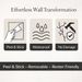 Statement Black & White Wallpaper – Modern Peel & Stick, Removable & Waterproof_maomaolike.com
