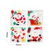 Christmas Gel Cling Stickers For Windows And Mirrors - 12 Sheets Of Winter Designs: Santa Claus, Snowman, Snowflakes, Reindeer And More!_maomaolike.com