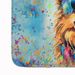 Chow Chow Hippie Dawg Memory Foam Kitchen Mat Machine Washable Anti-Fatigue Mat Cushion Comfort Bath Mat Or Kitchen Rug_maomaolike.com