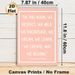 Inspirational Quote Painting Poster, Soft Pink Minimalist Typographic Poster, Positive Inclusive Message Creates Warm Atmosphere, Ideal For Office_maomaolike.com