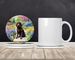 Boykin Spaniel Spring Path Large Sandstone Coasters Pack Of 4 Absorbent Round Coasters Decor Gifts For Men Or Women, 4 In, Multicolor_maomaolike.com