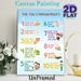 Ten Commandments Painting Poster, Colorful Cartoon-style Illustrated Ten Commandments Poster, Provides Clear Moral Guidance, Ideal For Church And Home_maomaolike.com