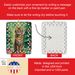 Sokoke Cat By The Christmas Tree Porcelain Ornament Christmas Tree Hanging Decorations For Home Christmas Holiday, Rectangle, Gift, Multicolor_maomaolike.com