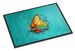 In The Marsh Red Fish Doormat Front Door Mat Indoor Outdoor Rugs For Entryway, Non Slip Washable Low Pile, 24H X 36W_maomaolike.com