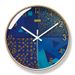 Yipula 7246 Modern Fashion Light Luxury Wall Art Silent Round Living Room Home Simple Quartz Clock_maomaolike.com