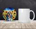 American English Coonhound In Sunflowers Large Sandstone Coasters Pack Of 4 Absorbent Round Coasters Decor Gifts For Men Or Women, 4 In, Multicolor_maomaolike.com