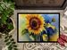Sunflowers In Watercolor Doormat Front Door Mat Indoor Outdoor Rugs For Entryway, Non Slip Washable Low Pile, 24H X 36W_maomaolike.com