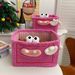 Korean INS Style Cute Storage Miscellaneous Snacks Toy Organizer Cartoon Foldable Laundry Basket_maomaolike.com
