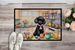 Decorating Easter Black Poodle Doormat Front Door Mat Indoor Outdoor Rugs For Entryway, Non Slip Washable Low Pile, 24H X 36W_maomaolike.com