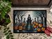 Evil Queen Spooky Halloween Doormat Front Door Mat Indoor Outdoor Rugs For Entryway, Non Slip Washable Low Pile, 24H X 36W_maomaolike.com