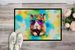 Hippie Animal Guinea Pig Doormat Front Door Mat Indoor Outdoor Rugs For Entryway, Non Slip Washable Low Pile, 24H X 36W_maomaolike.com