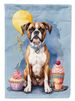 Boxer Happy Birthday House Flag Large Porch Sleeve Pole Decorative Outside Yard Banner Artwork Wall Hanging, Polyester, House Size, Multicolor_maomaolike.com