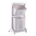 Multi-functional Organizing Shelving Bathroom Sorting Dirty Laundry Basket Plastic Large Mobile Storage Basket_maomaolike.com