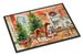 Redbone Coonhound Christmas Cookies Doormat Front Door Mat Indoor Outdoor Rugs For Entryway, Non Slip Washable Low Pile, 24H X 36W_maomaolike.com