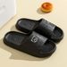 Men's Slippers Summer Cartoon Bear Indoor Soft Thick Sole Anti Slip Women Exquisite Slides Bathroom Beach Outdoor Shoes_maomaolike.com