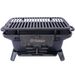 Oval Cast Iron Grill Outdoor, Portable Charcoal Grill And Tabletop Cast Iron Skillet - 100% Cast Iron, Enameled, Durable, Small Charcoal Grill, Camping Stove, Hibachi Grill_maomaolike.com