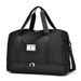 Travel Bag, Large Capacity Women's Fitness Bag, Luxurious Oversized Handbag, Fashionable And Practical Compartment Design, Multifunctional With Dry Wet Separation And Convenient Side Pockets_maomaolike.com