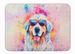 Great Pyrenees Hippie Dawg Memory Foam Kitchen Mat Machine Washable Anti-Fatigue Mat Cushion Comfort Bath Mat Or Kitchen Rug_maomaolike.com