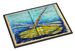 Blue Eyed Dragonfly Doormat Front Door Mat Indoor Outdoor Rugs For Entryway, Non Slip Washable Low Pile, 24H X 36W_maomaolike.com