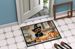 Yorkie Fall Kitchen Pumpkins Doormat Front Door Mat Indoor Outdoor Rugs For Entryway, Non Slip Washable Low Pile, 24H X 36W_maomaolike.com