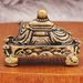 Brass Maitreya Statue Ruyi Blessing Shop Ancestral Hall Worship Smiling Offering Buddha Gift Ornament Wholesale_maomaolike.com