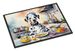 Dalmatian The Chef Doormat Front Door Mat Indoor Outdoor Rugs For Entryway, Non Slip Washable Low Pile, 24H X 36W_maomaolike.com