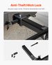 70" X 30" X 6", Hitch Cargo Carrier, 500 Lbs Capacity Hitch Cargo Carrier With Nighttime Reflective Reminder, Folding Hitch Mount Cargo Carrier With Hitch Lock For 2" Receiver, Fit For SUVs_maomaolike.com