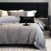 1 High-End 120-Count Long-Staple Pima Satin Four-Piece Set Pure Solid Color Full Cotton Duvet Cover Bed Sheet Bedding_maomaolike.com