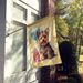 Yorkshire Terrier Happy Birthday House Flag Large Porch Sleeve Pole Decorative Outside Yard Banner Artwork Wall Hanging, Polyester, House Size, Multicolor_maomaolike.com
