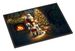 Boxer And Santa Claus Doormat Front Door Mat Indoor Outdoor Rugs For Entryway, Non Slip Washable Low Pile, 24H X 36W_maomaolike.com