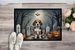 Beagle Spooky Halloween Doormat Front Door Mat Indoor Outdoor Rugs For Entryway, Non Slip Washable Low Pile, 24H X 36W_maomaolike.com