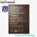75th Birthday Themed Painting Poster, Vintage Metallic Lettering On Textured Leather-effect Poster, Playful Birthday Greeting Decor Suitable For Home_maomaolike.com