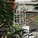 4 Pack Metal Garden Trellis 71" X 19.7" Rustproof Trellis For Climbing Plants Outdoor Flower Support Cream White_maomaolike.com