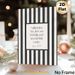 Bible Verse Painting Poster, Minimalist Black & White Striped Poster, Inspirational Religious Scripture Decor Ideal For Living Room, Bedroom And Study_maomaolike.com