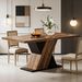 Dining Table, Wood Kitchen Dinner Table For 4-6_maomaolike.com