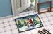 Sheltie And Santa Claus Doormat Front Door Mat Indoor Outdoor Rugs For Entryway, Non Slip Washable Low Pile, 24H X 36W_maomaolike.com