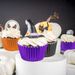 300 Pcs Halloween Foil Cupcake Liners Black Purple Orange Foil Metallic Cupcake Wrappers Halloween Party Standard For Halloween Party Birthday_maomaolike.com