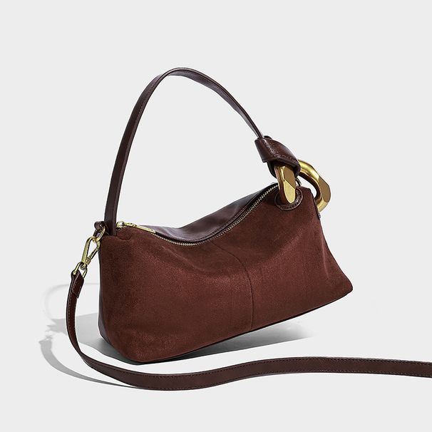 Frosted Retro Boston Pillow High-End Commuting Small Tote 2026 New Fashion Crossbody Bag_maomaolike.com