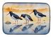 Oystercatchers Foraging Dish Drying Mat Absorbent Dish Drying Mat Pad For Kitchen Counter Dish Drainer Mat For Countertop, 14 X 21", Multicolor_maomaolike.com