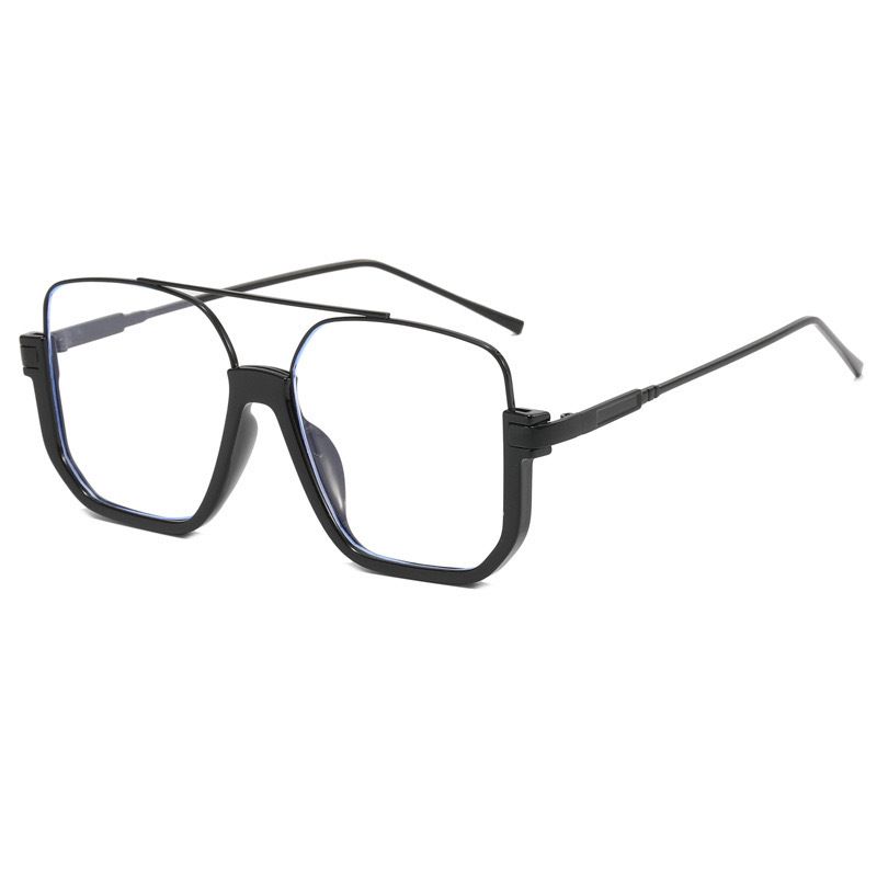 Unisex Women's sunglasses Trendy square frame large frame sunglasses women's UV protection face small makeup glasses_maomaolike.com