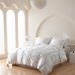 Satin Duvet Cover Queen Size, Luxury Silk Like Crystal Pink Queen Duvet Cover Set, 3 Piece, Ultra Soft And Breathable Bedding Set And 2 Pillow Shams_maomaolike.com