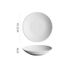 Ceramic Dinner New Deep Dish Good-looking Salad Soup High-end Sense Of Light Luxury Western Food Plate_maomaolike.com