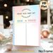 Gender Reveal Painting Poster, Gentle Pastel Gradient Pink-blue With Gingham Trim Poster, Ideal For Baby Gender Guessing Activity, Suitable For Gender_maomaolike.com