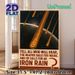 Iron Rain & Mars Themed Painting Poster, Vintage Retro Cosmic Meteor Shower Scene Poster, Sci-fi Inspired Wall Decor For Home Office, Living Room_maomaolike.com
